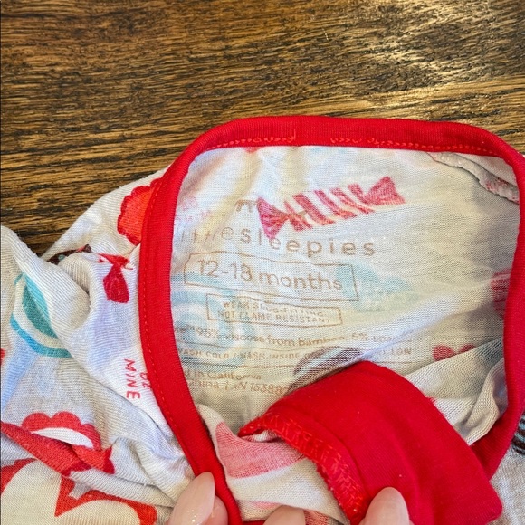 Little Sleepies Footed Pajamas Set - Picture 3 of 5